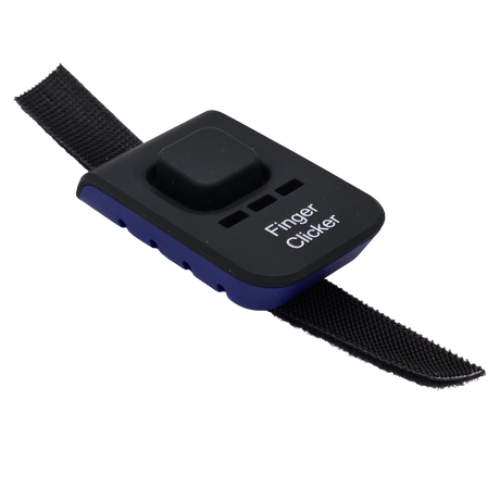 E-Collar Technologies Blue Educator Finger Clicker Dog Training Front