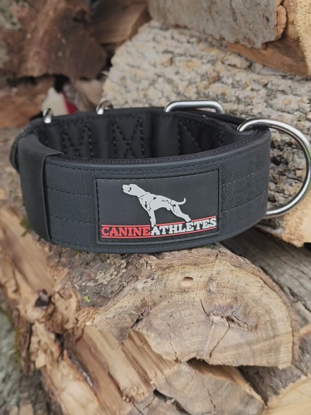 Canine-Athletes-AP-Sport-waterproof-padded-dog-collar-video
