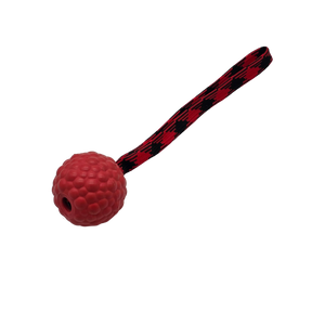 Raddog Magnetic Rubber Ball Dog Training Reward Toy Red