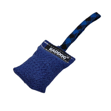 Raddog Mini Magnet Pocket Dog Bite Tug Toy Blue