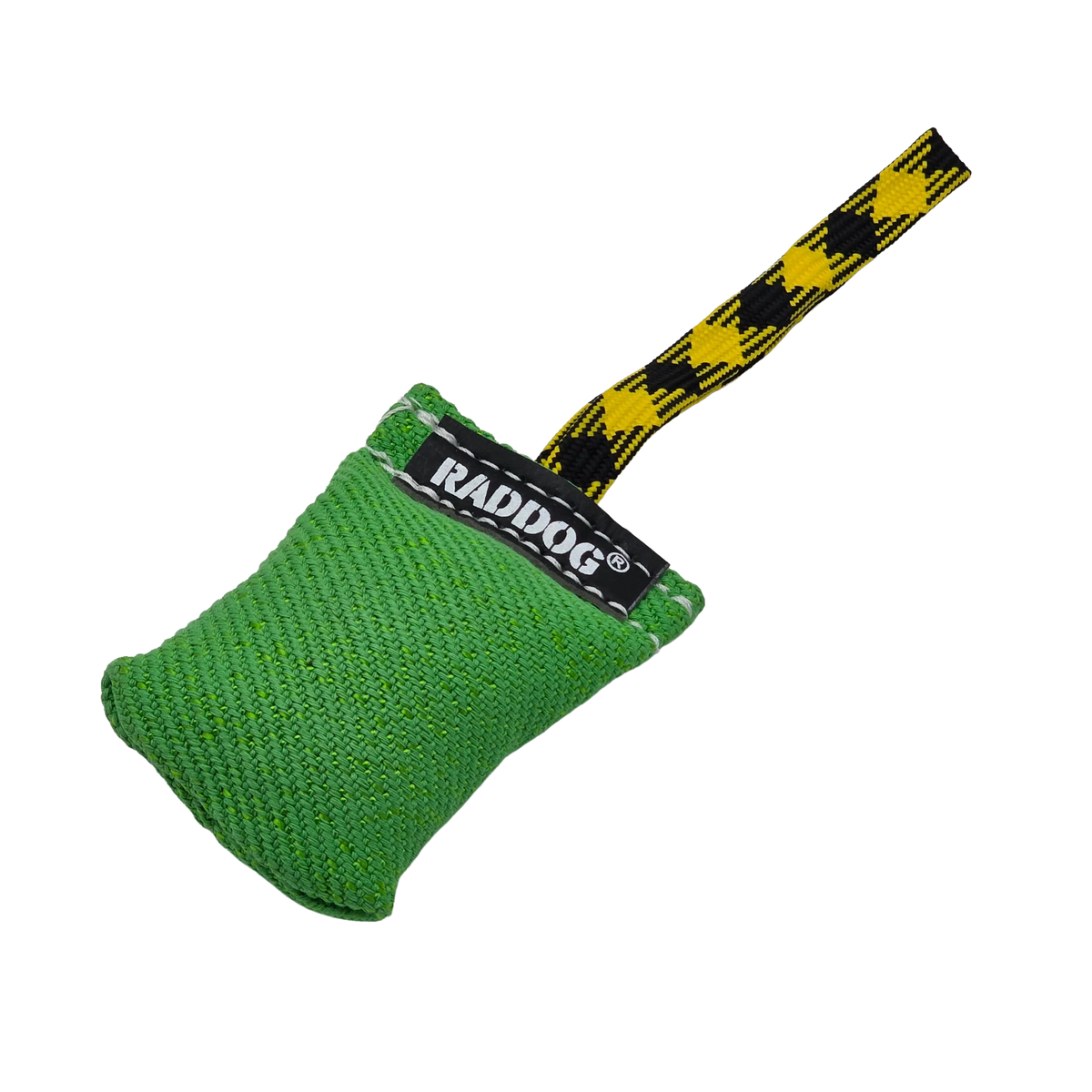 Raddog Mini Magnet Pocket Dog Bite Tug Toy Green