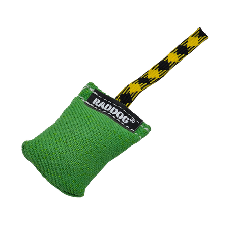 Raddog Mini Magnet Pocket Dog Bite Tug Toy Green