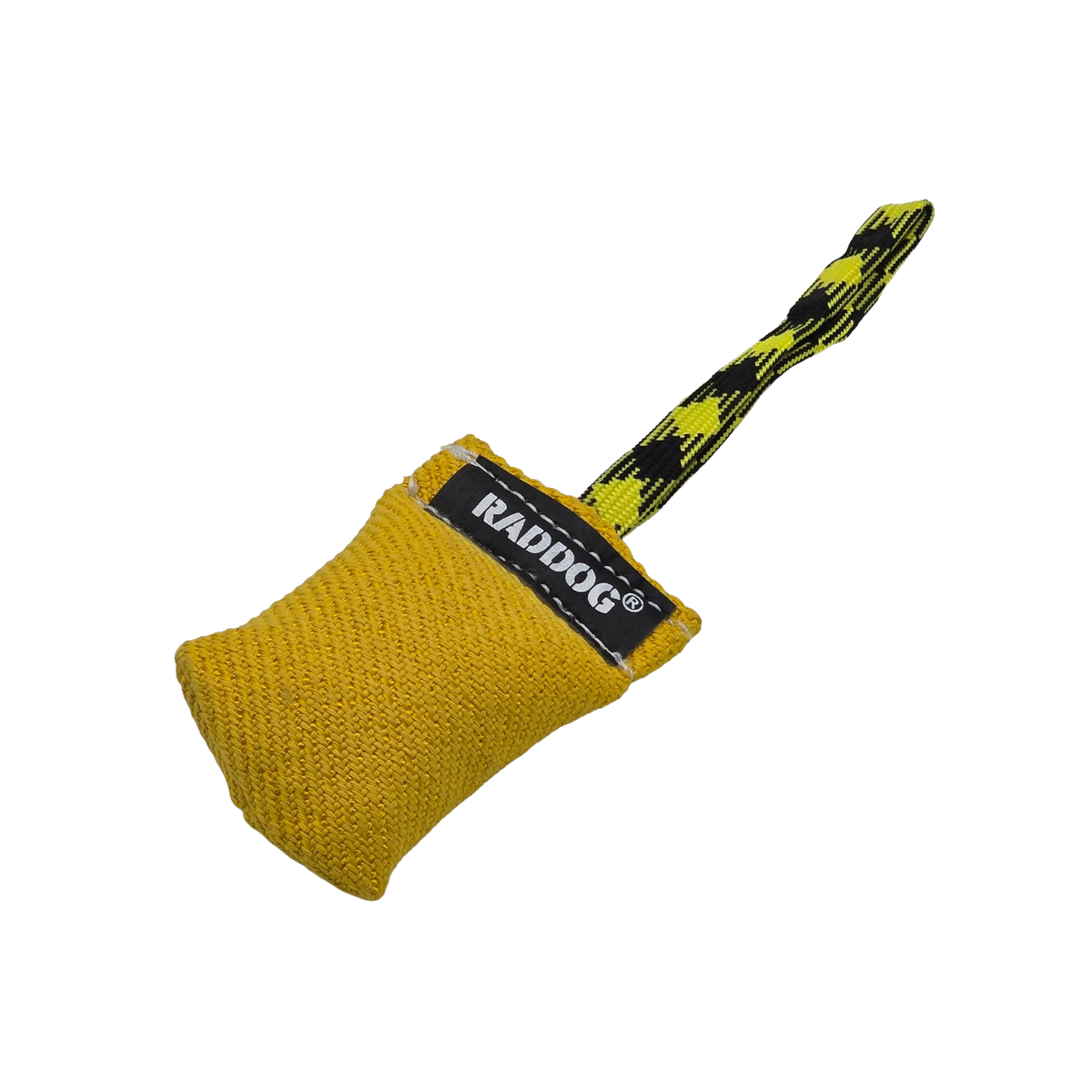 Raddog Mini Magnet Pocket Dog Bite Tug Toy Yellow