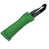Raddog 9.5" Nyclot French Linen Single Handle Dog Bite Tug Toy Green