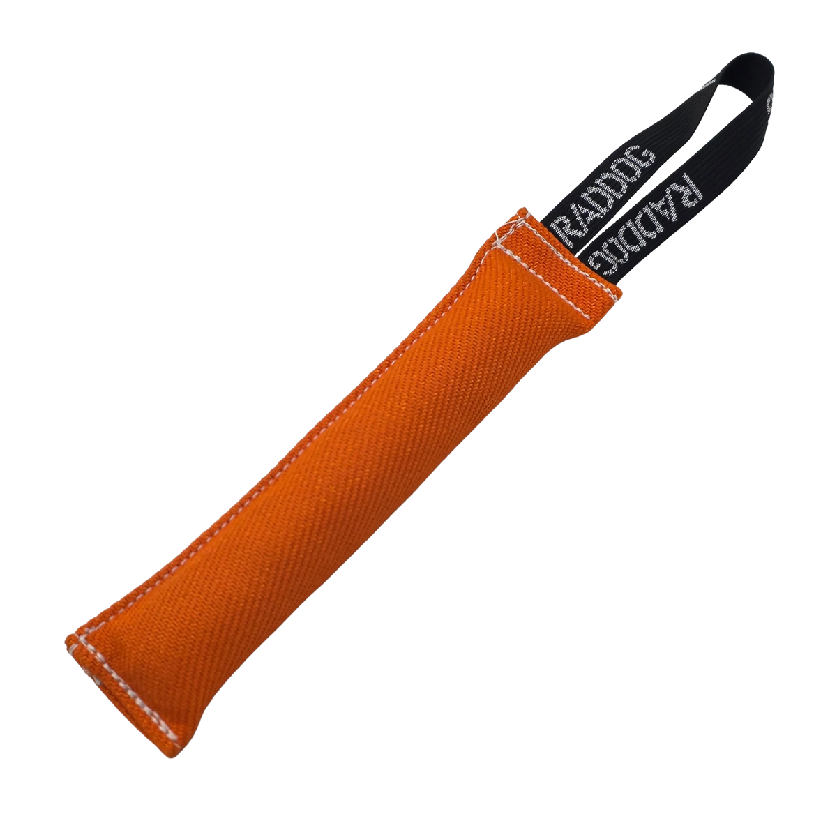 Raddog Nyclot French Linen Single Handle Dog Bite Tug Toy Orange
