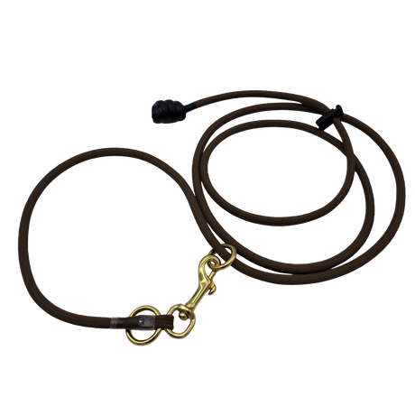 Rader K9 Dog Training Dominant Dog Slip Leash Lead Brown