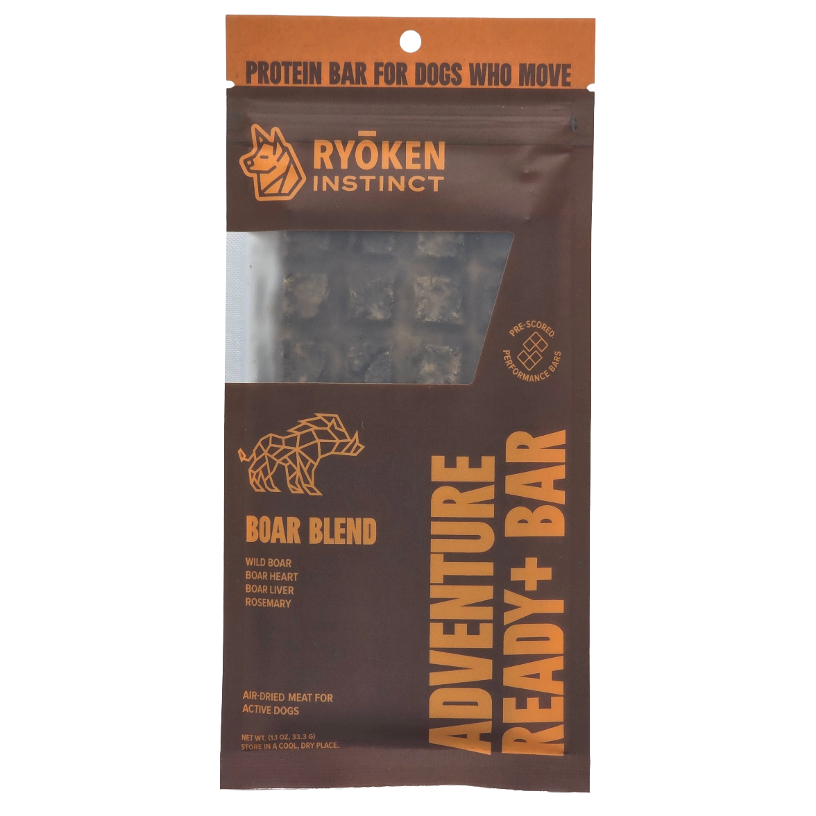Ryoken Adventure Ready Protein Bar Boar Blend