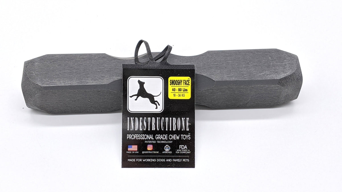 Indestructibone Professional Grade Smooshy Face Dog Chew Toy Accessories canine-athletes