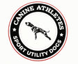 Canine Athletes Sport Utility Dogs Vinyl Decal (6" x 6") Accessories canine-athletes