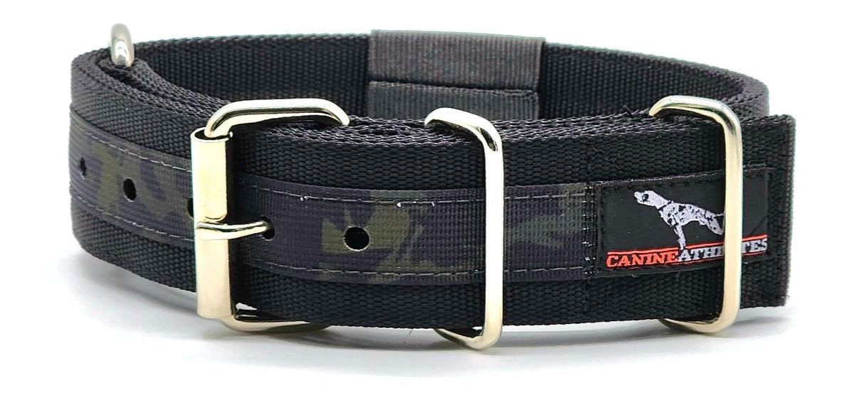 Canine Athletes Pro-HD Black Camo Dog Collar