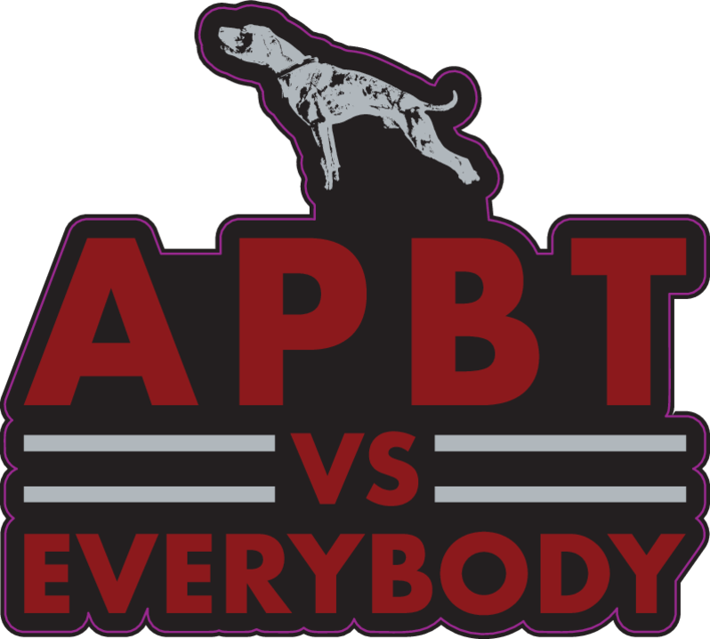 Canine Athletes APBT-VS- EVERYBODY Decal - Matte Laminated