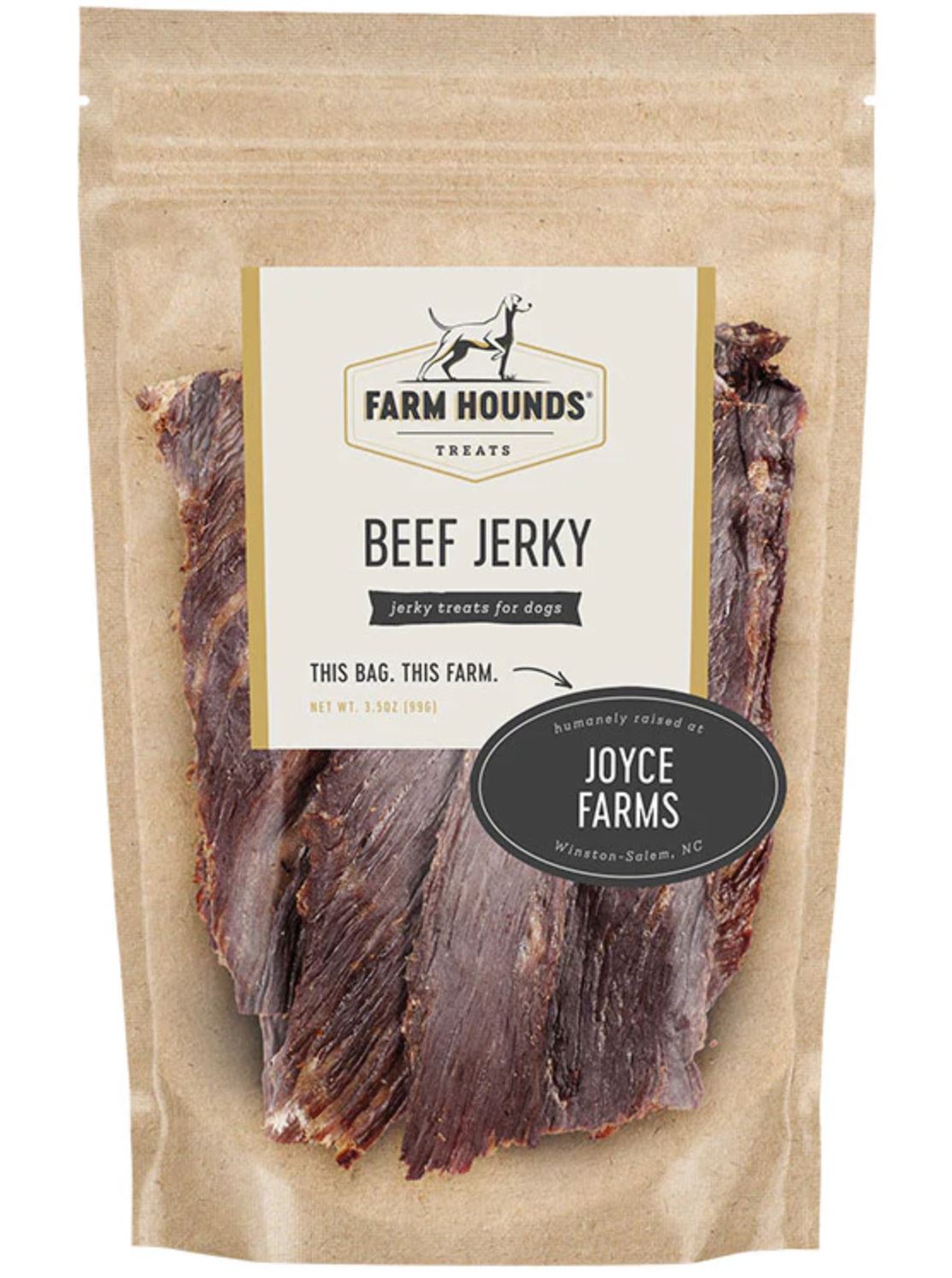 Farm Hounds All Natural Beef Jerky Dog Treats