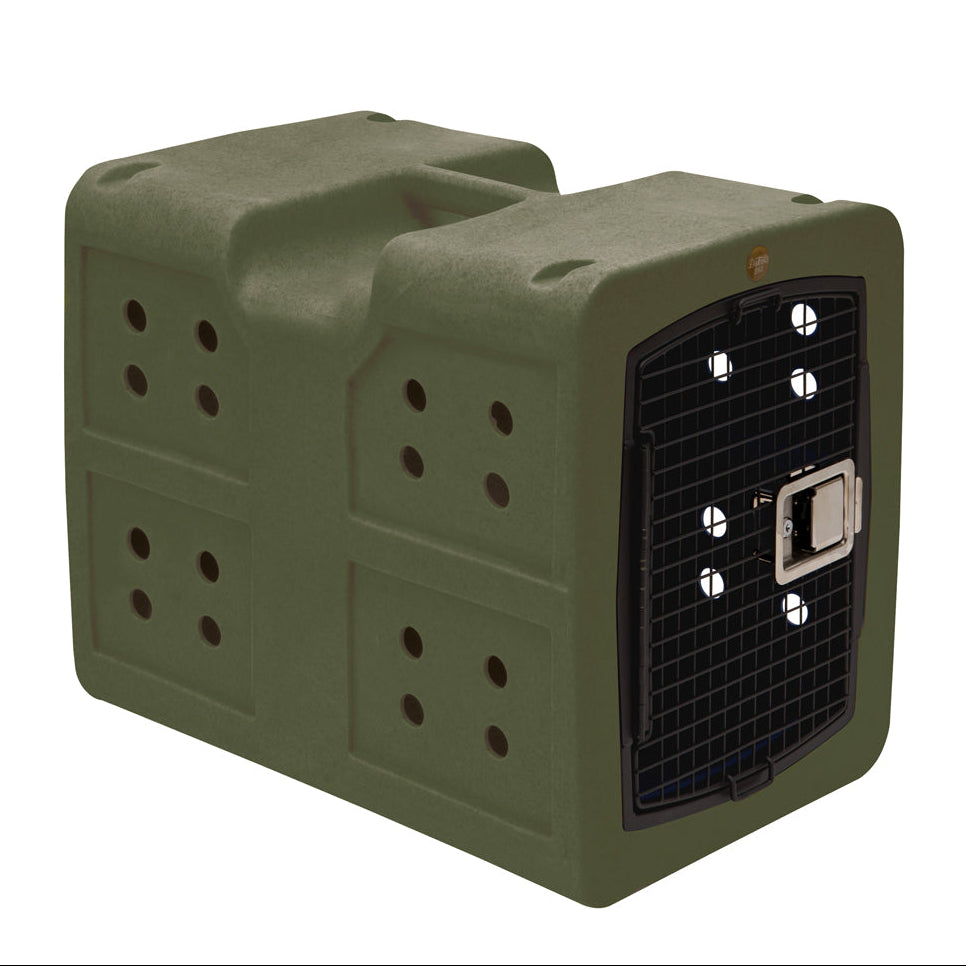 Dakota 289 G3 Framed Hunting Dog Kennel Crate Olive Green