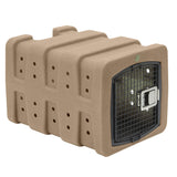 dakota 283 low profile hunting dog crate kennel tan