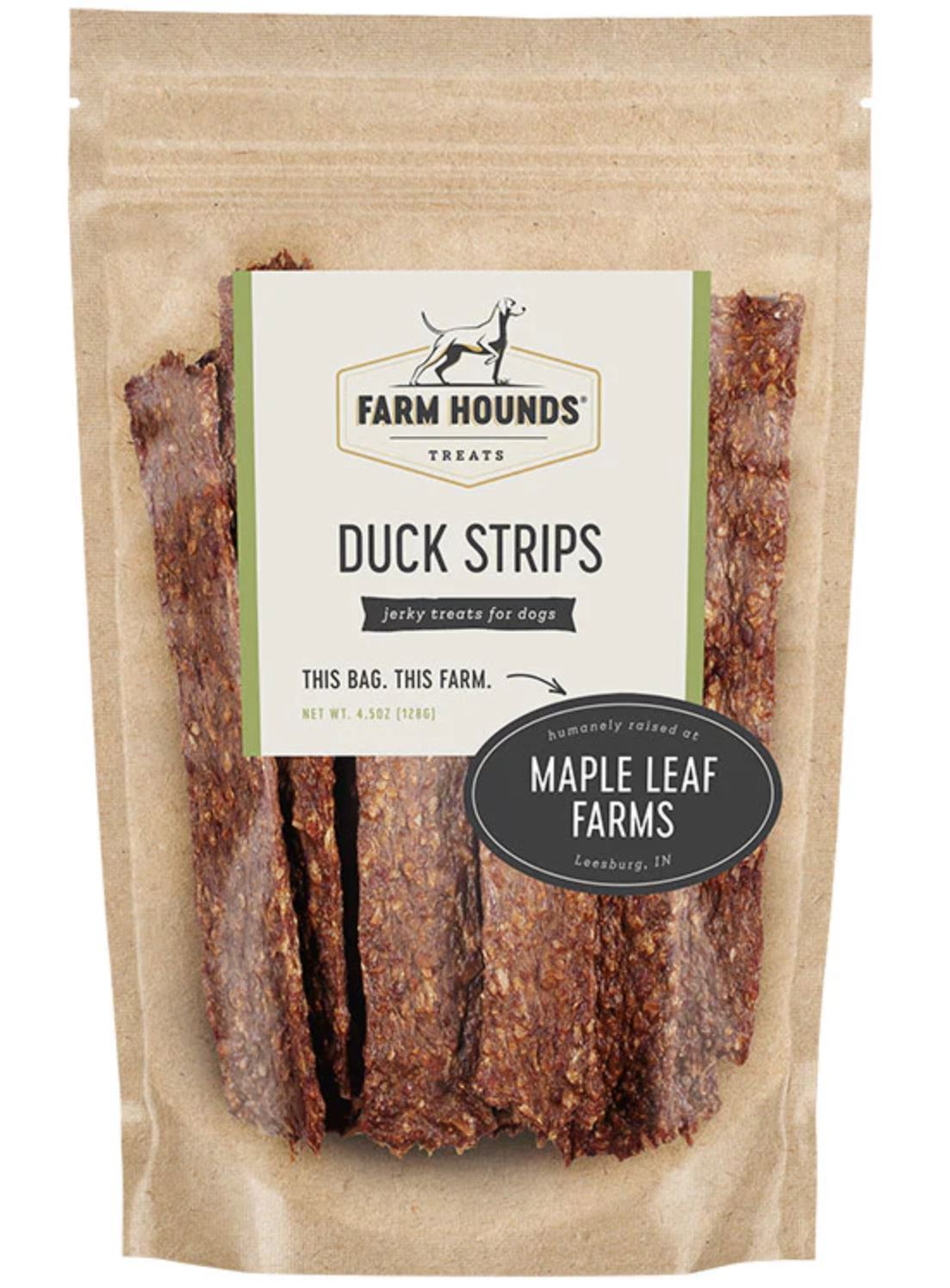 Farm Hounds Natural Duck Strips Jerky Dog Treats