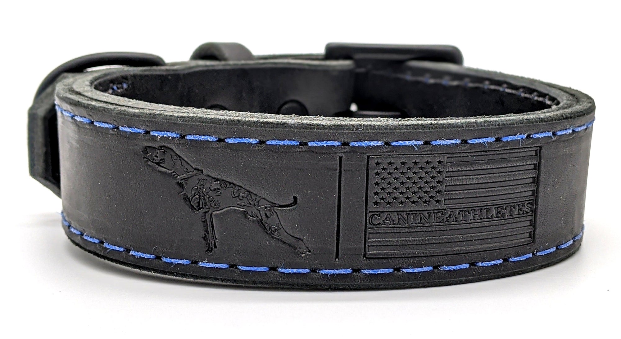 Canine Athletes Leather Collar