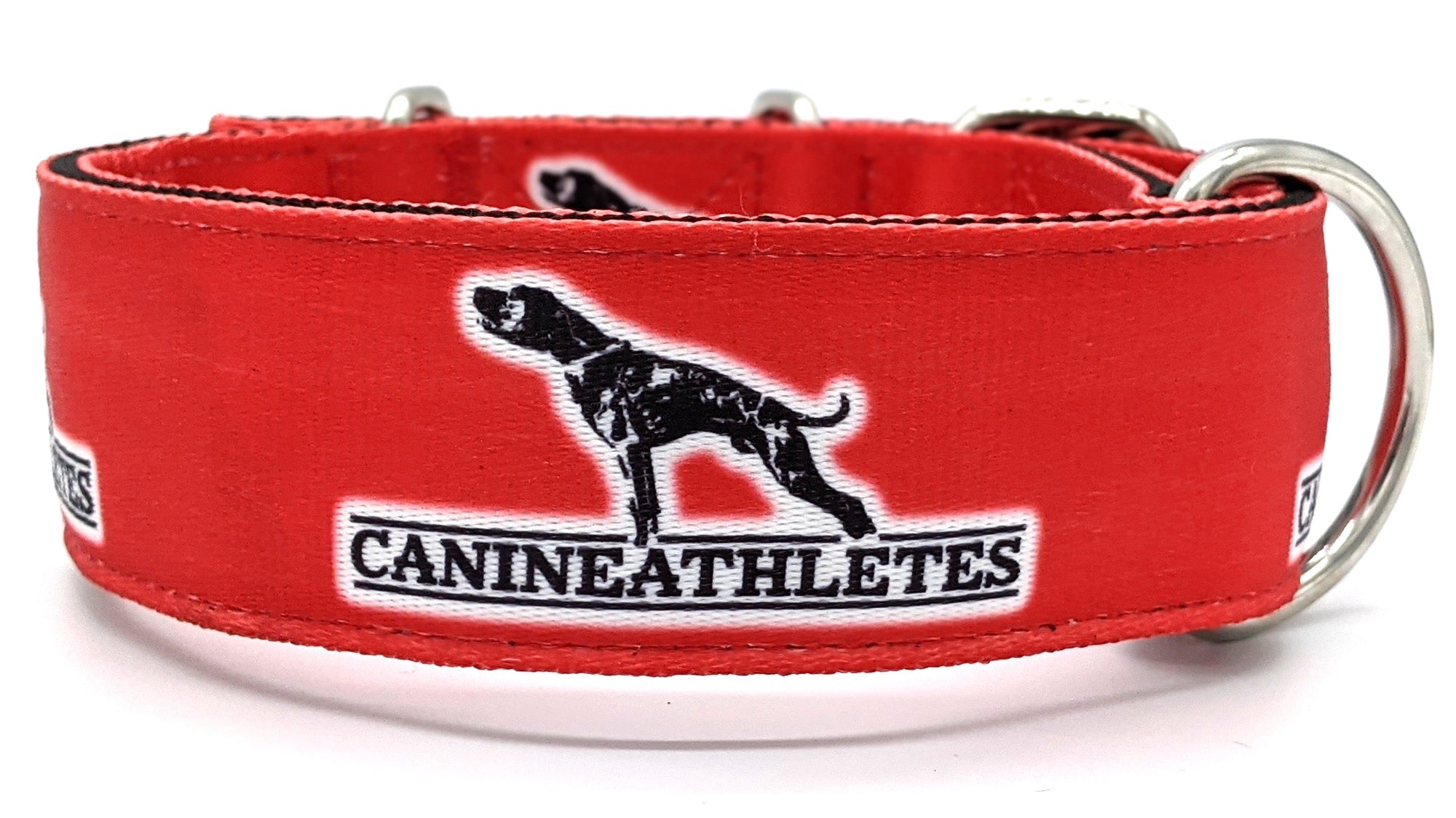 Canine Athletes 1.5" Red Heavy Duty Working Dog Collar
