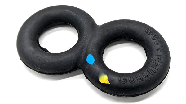 The Goughnuts TUG Dog Toy is designed to give pups and dogs a safer