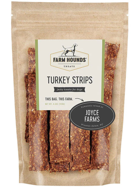 Farm Hounds All Natural Turkey Strips Jerky Dog Treats