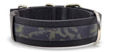 Canine Athletes 2" Pro-HD Heavy Duty Working Dog Black Camo Collar Back