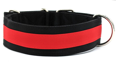 Canine Athletes 2" Pro- HD Heavy Duty Working Dog Collar Red Back