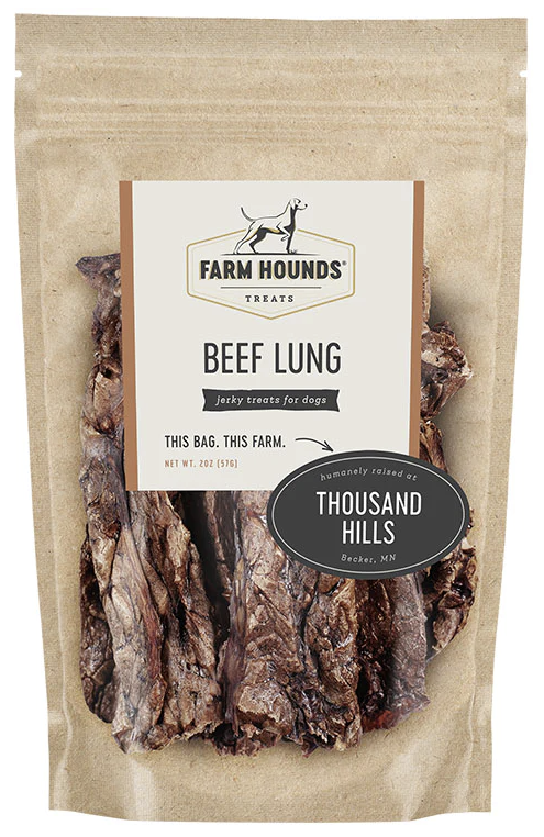 Farm Hounds Beef Lung Dog Treats